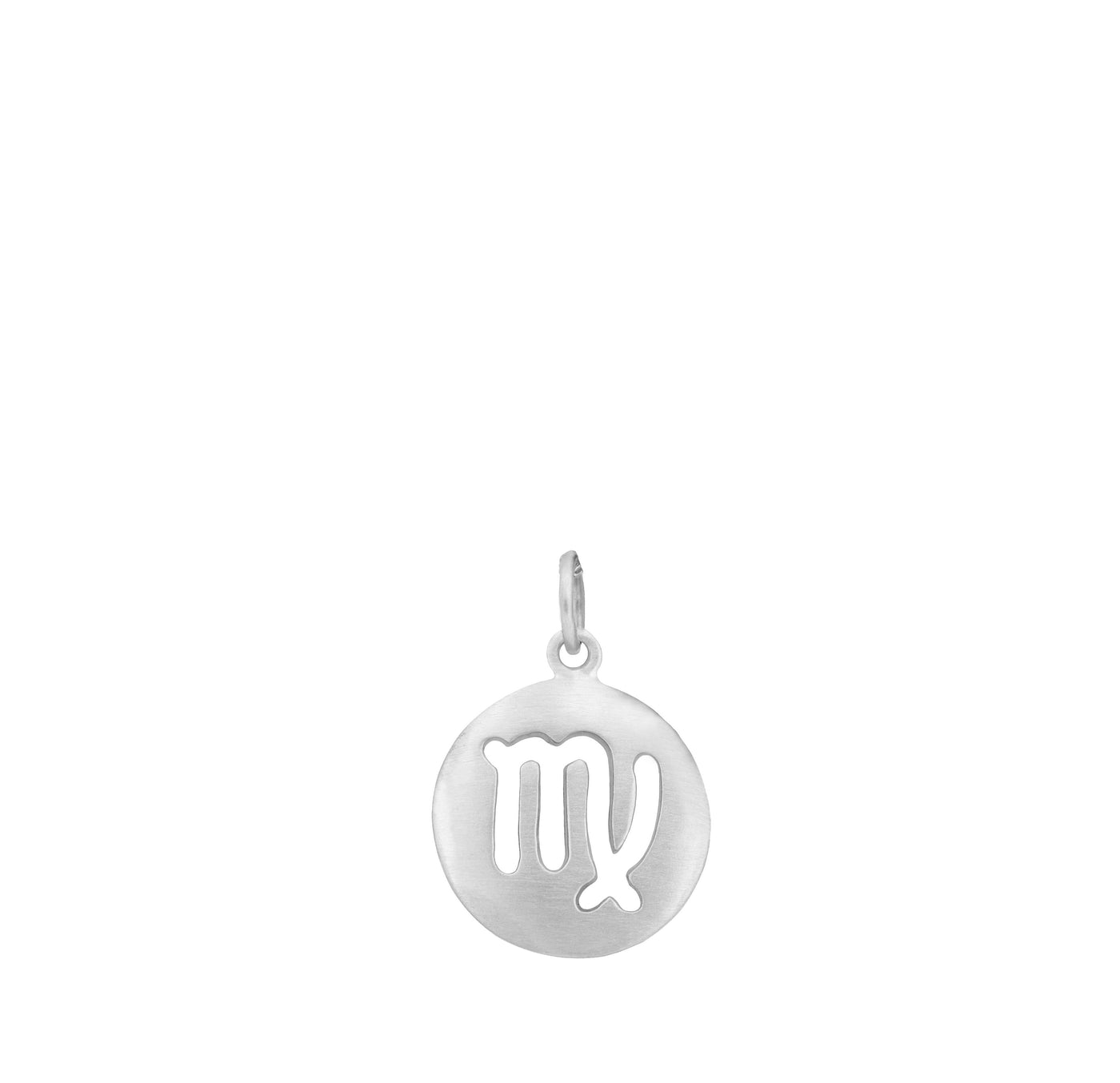 Carelle Virgo Zodiac Charm Necklace in Sterling Silver